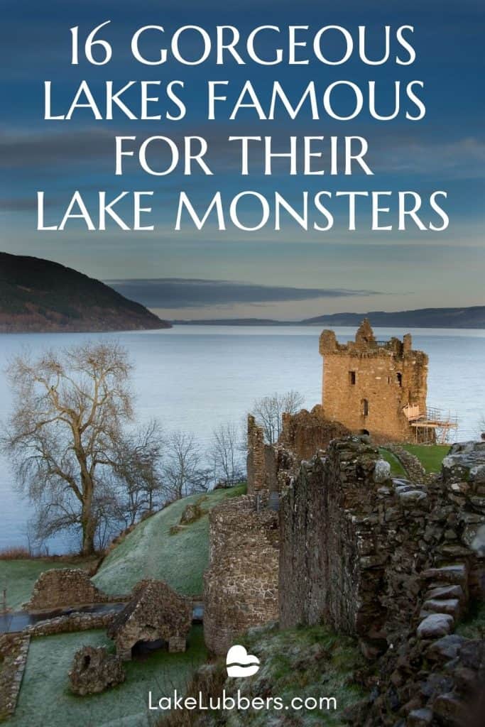 Castle ruins at Loch Ness, Scotland