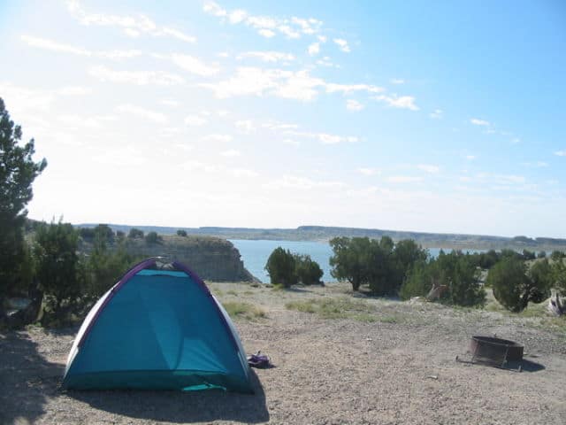 Campsite at Lake Pueblo