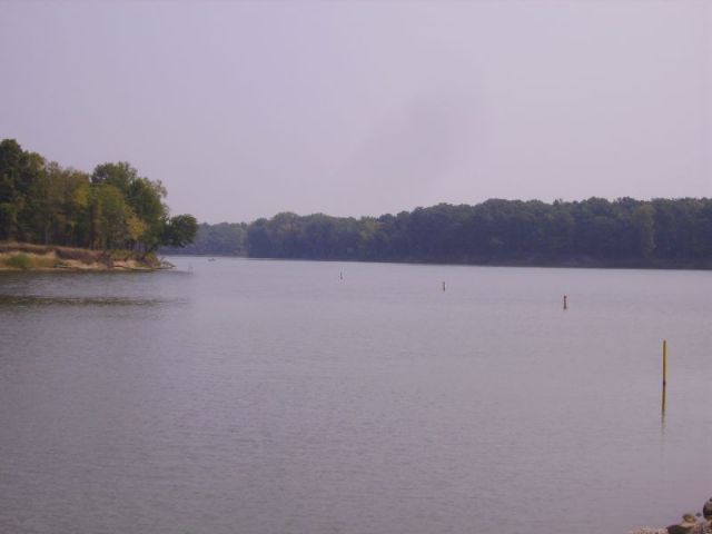 Shoreline at Delaware Lake