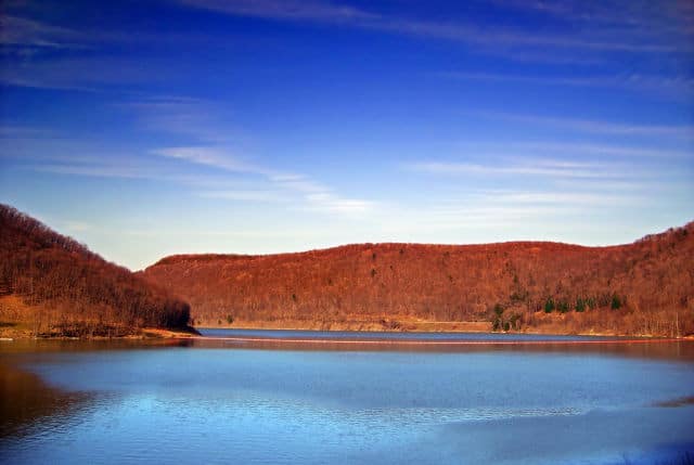 Scenic View of Allegheny Reservoir