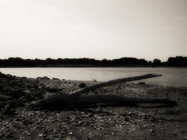 Shore View of Morse Reservoir