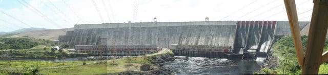 Dam at Guri Reservoir