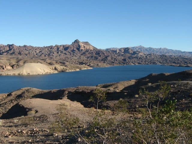 Shore View of Lake Mohave