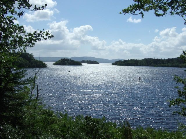 Clouds and Blue Sky at Lough Corrib