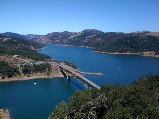 Panoramic View of Lake Sonoma