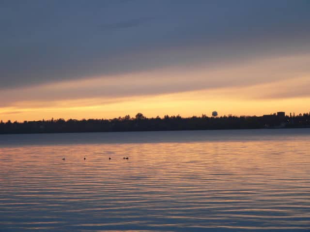 Sunset Over Lake Bemidji