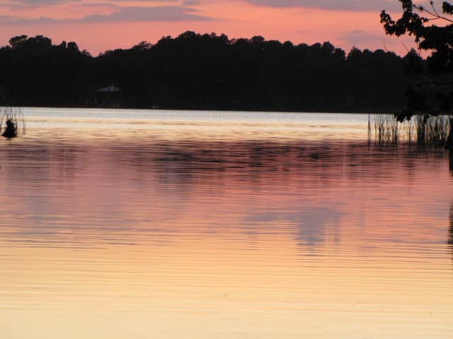 Sunset Over Lake Tarpon