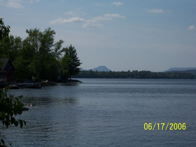 Shore View of Sebec Lake