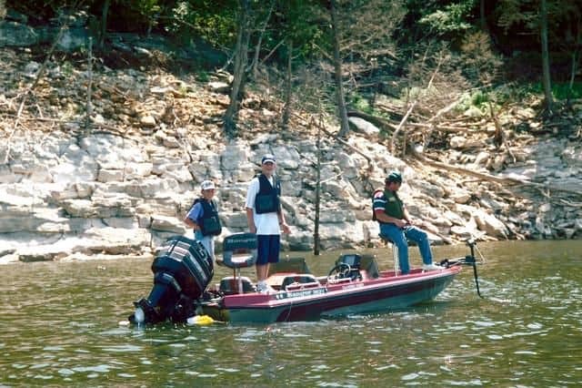 Fishing at Mark Twain Lake