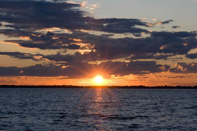 Sunset at Lake St. Francis (flickr)