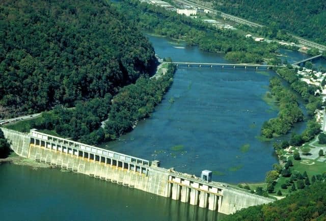 Bluestone Dam on the New River