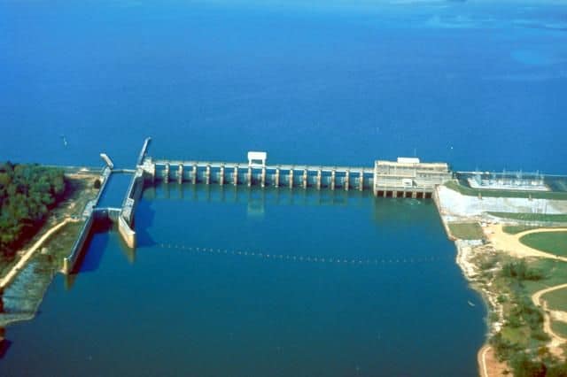 Jim Woodruff Lock and Dam at Lake Seminole