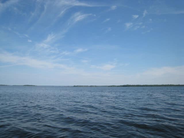 Blue Sky at Lake Kabetogama