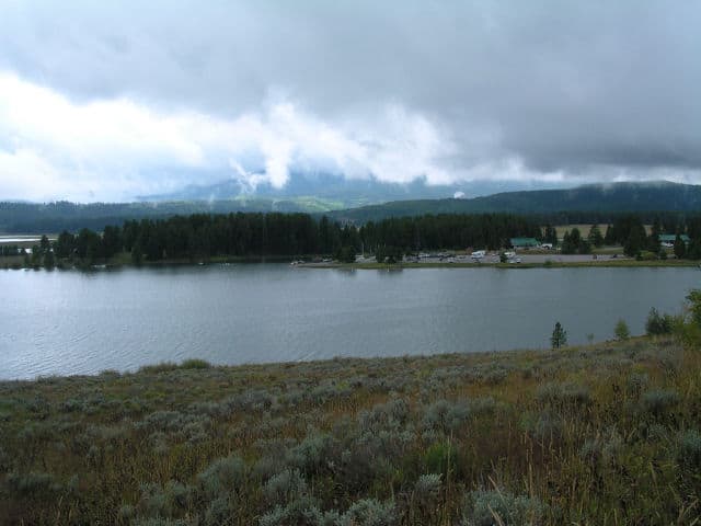 Shore View of Steamboat Lake
