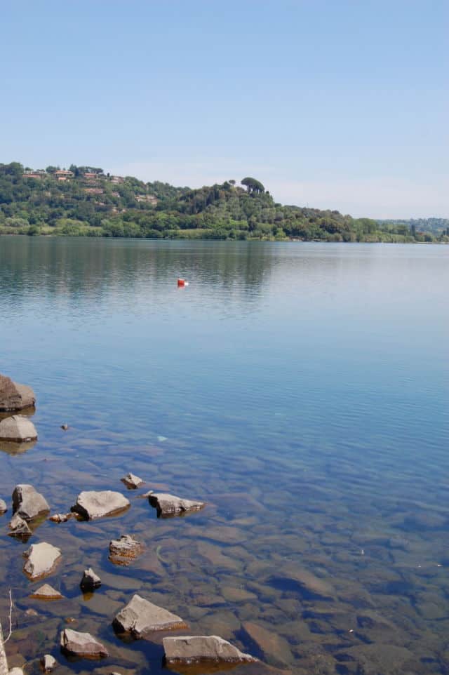 Shore View of Lake Bracciano