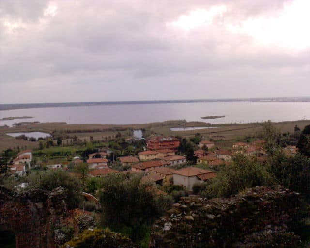 Panoramic View of Lake Massaciuccoli