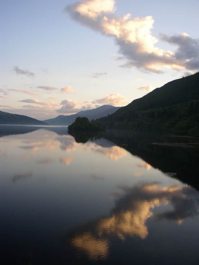 Sunset at Loch Tay