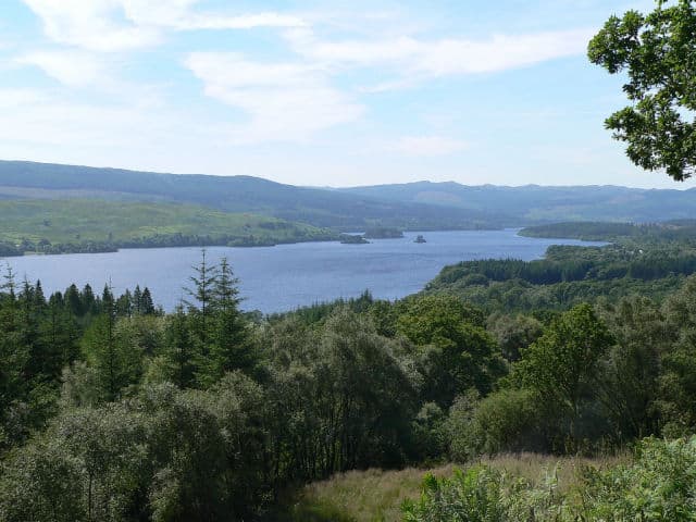 Panoramic View of  Loch Shin