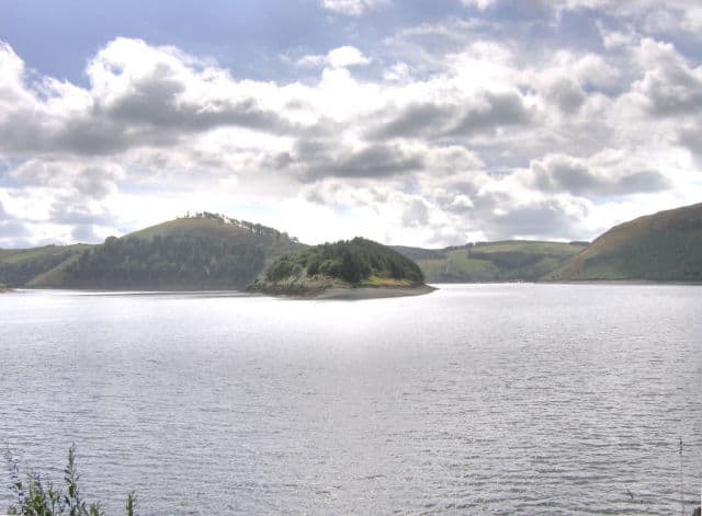Scenic View of Llyn Clywedog