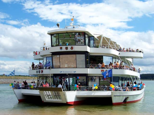 View of the MS Brombachsee