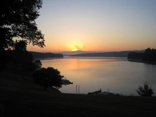 W. Kerr Scott Reservoir Sunrise Cont.