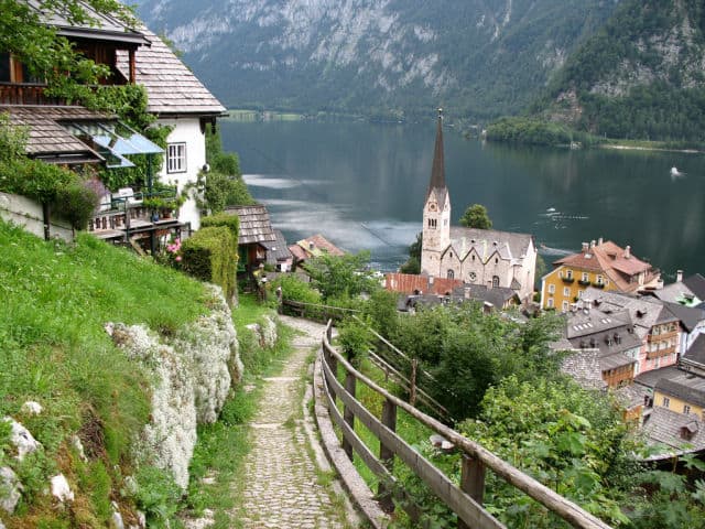 Village at Hallstatter See