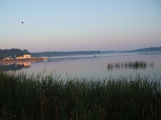 Sunrise at Pentwater Lake