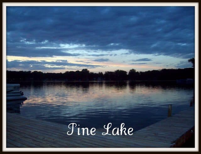 Sunset on Pine Lake