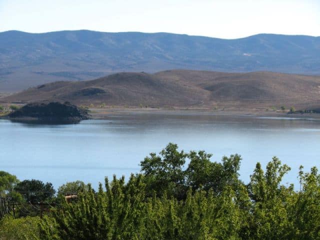 Sierra Nevada Mountains and Topaz Lake