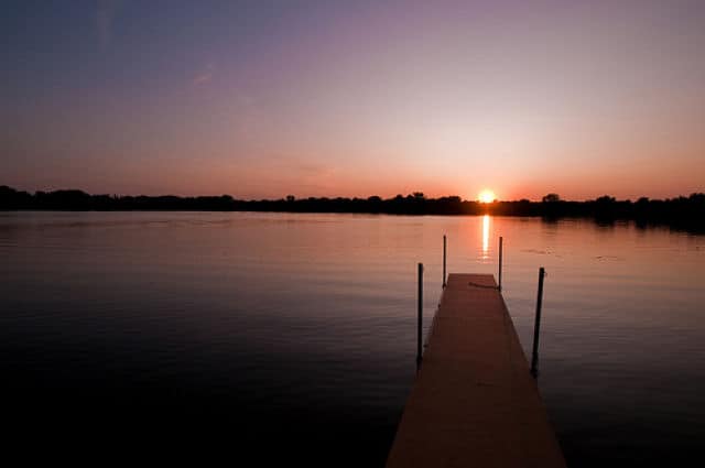 Green Lake Sunset