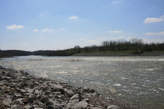 Dam at Rend Lake