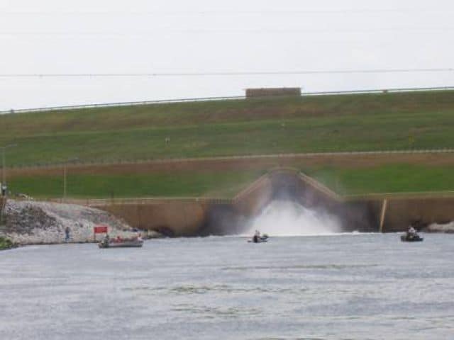 Sardis Dam Outlet