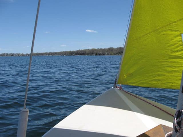 Sailing West Lake Okoboji