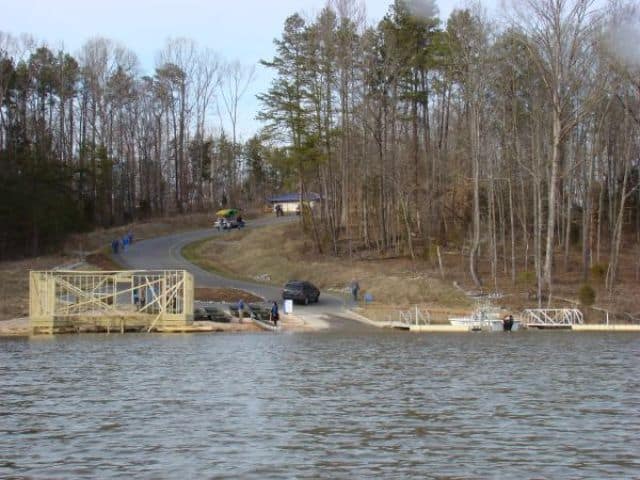 Randleman Reservoir Boat Ramp