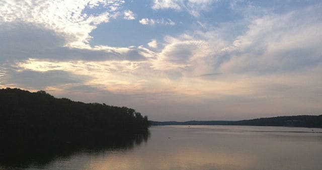Acton Lake at Dusk