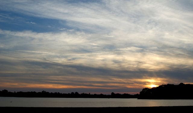 Pontiac Lake Sunset