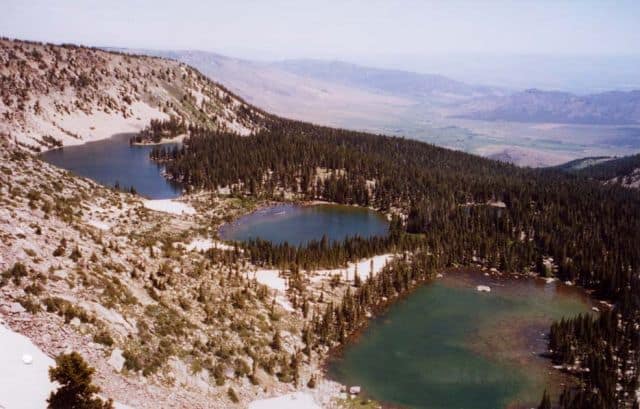 Independence Lakes from Cache Peak