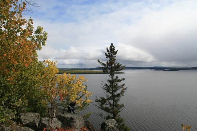 View of Lake Temiskaming from Devils Rock