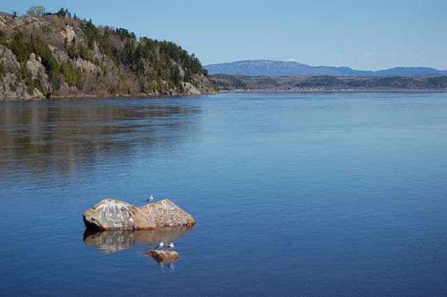 Springtime on the Saguenay River
