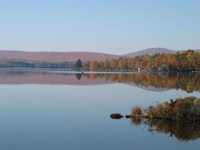 Autumn on Meduxnekeag Lake