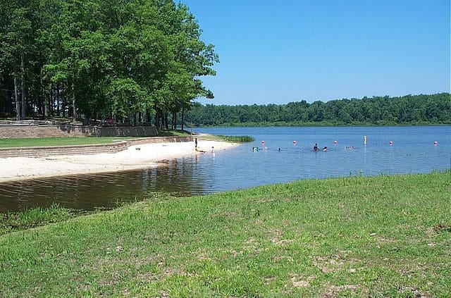 Chewalla Lake Swimming Beach