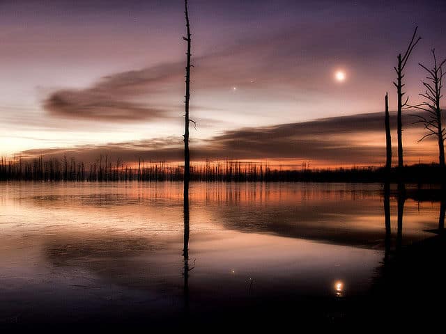 Hovey Lake Sunrise