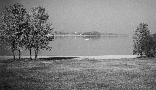 1949 View of Pymatuning Lake