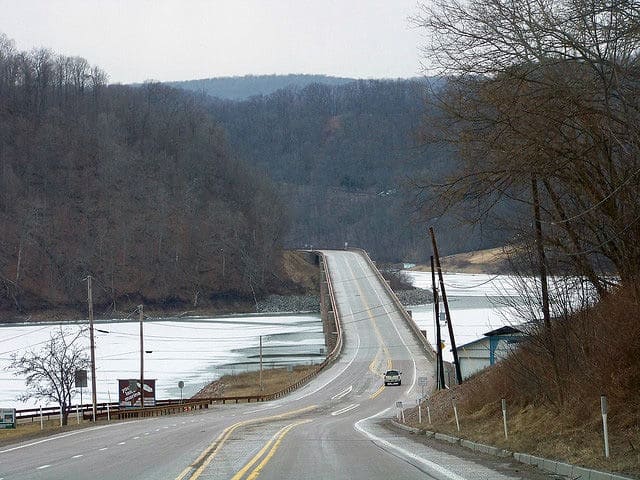 US 40 Over Youghiogheny River Lake