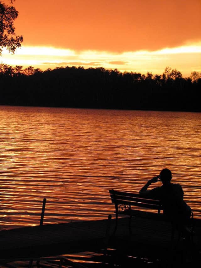 Smith Lake Sunset