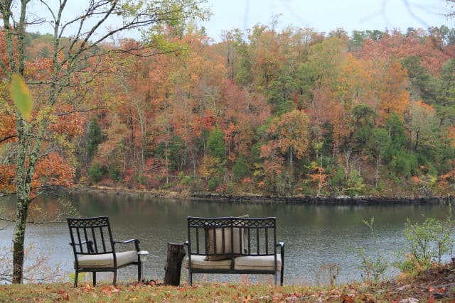 Lake Tuscaloosa in Fall