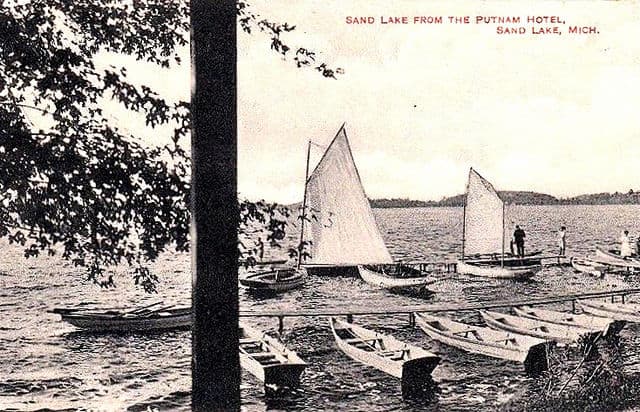 Sand Lake Postcard Circa 1910