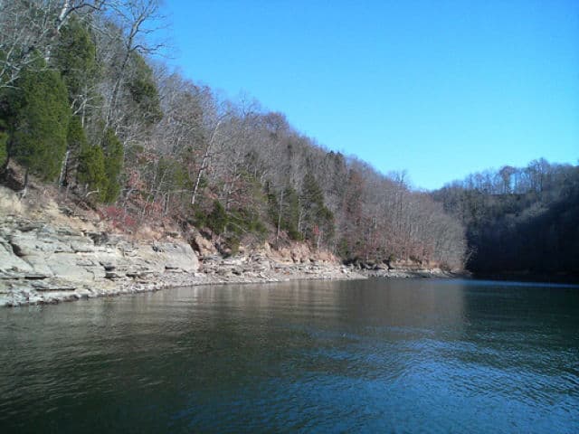 Fishing Hole on Dale Hollow Reservoir