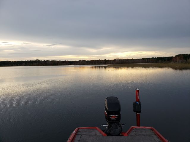 Afternoon fishing on cowpen lake