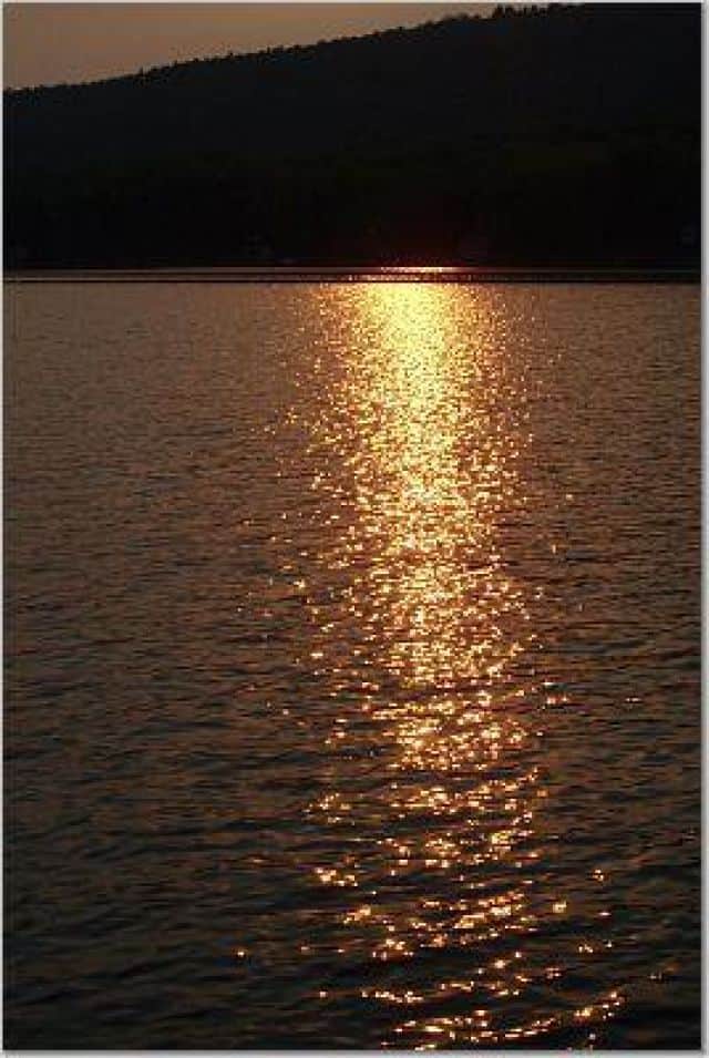 Sunset on Lake Owassa